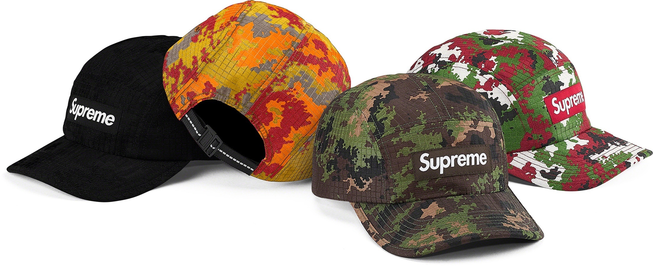 Camo Ripstop Camp Cap